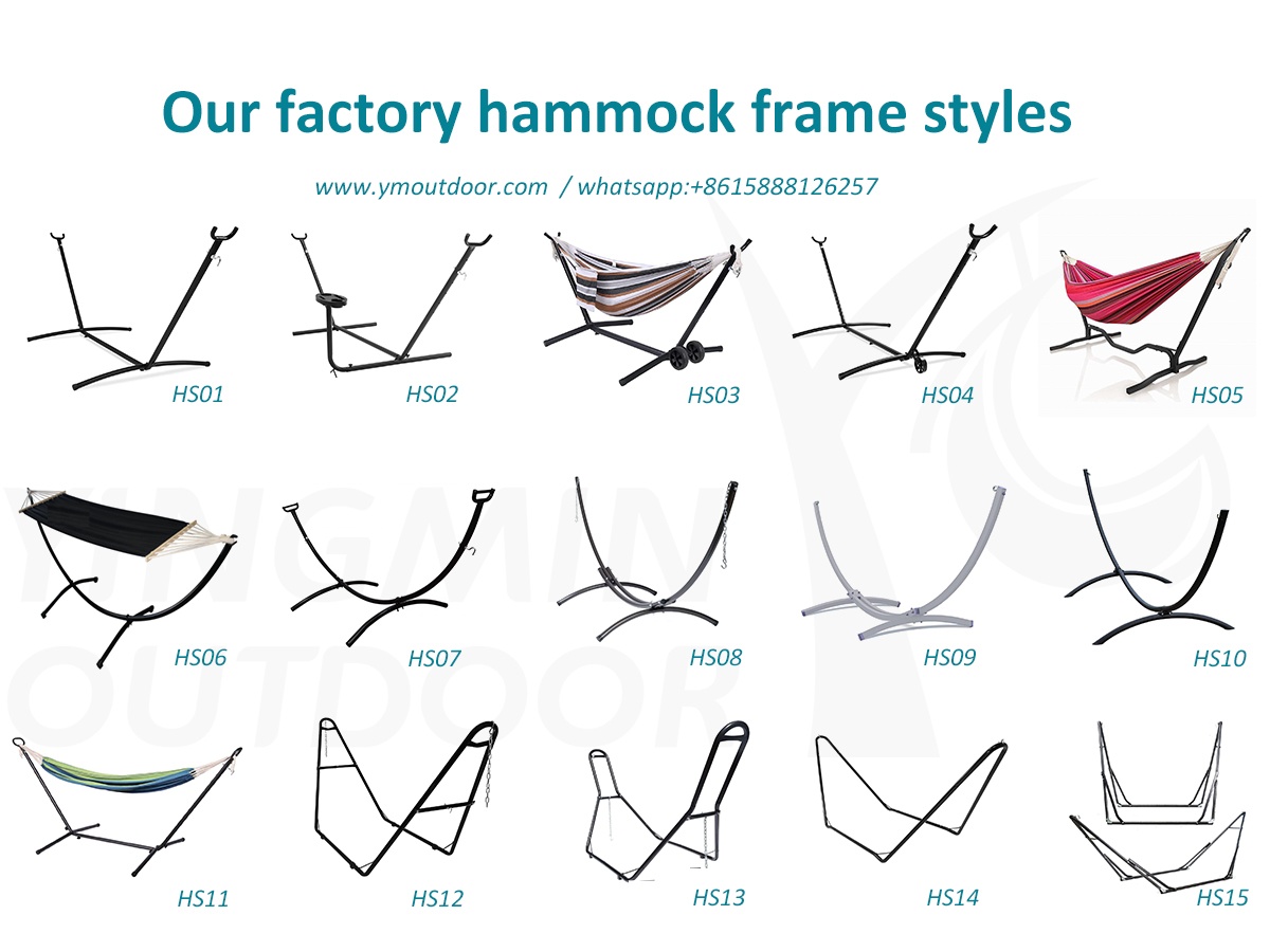 Stíl fráma hammock á dtáirgeadh