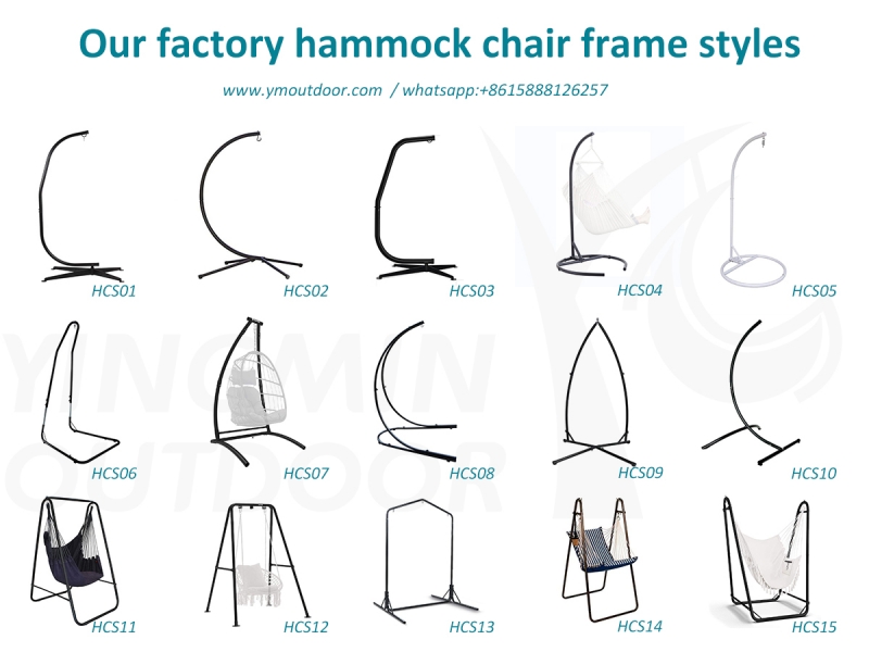 Stíl seastán cathaoir hammock á dtáirgeadh