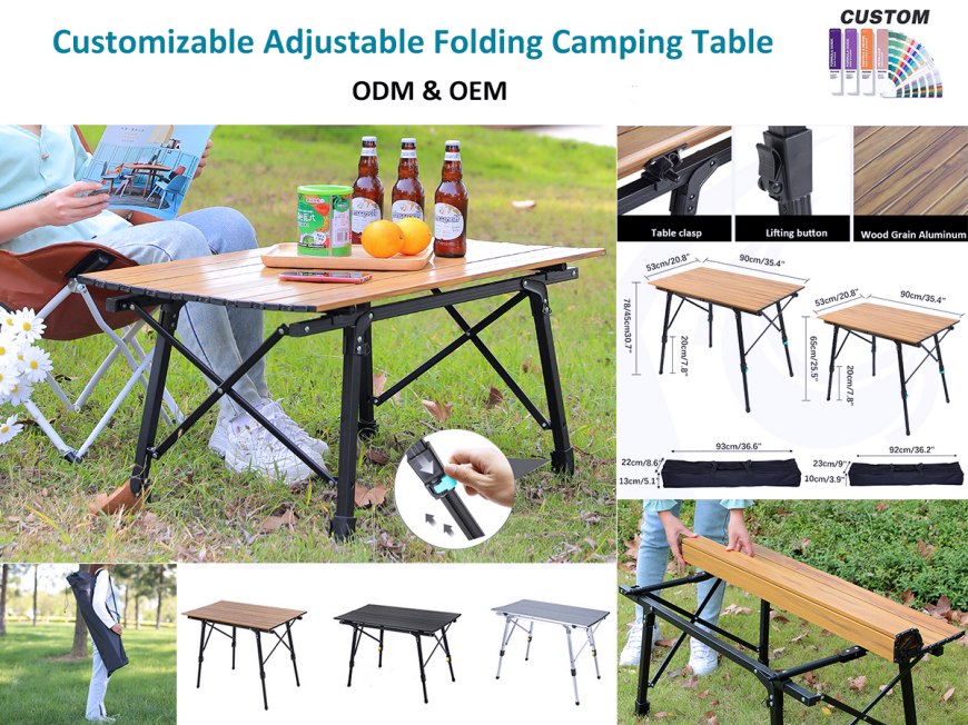 Táblaí Fillte Airde Adjustable!