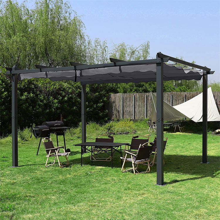 Barr na 5 úsáid chruthaitheach do pergolas i do chúlchlós