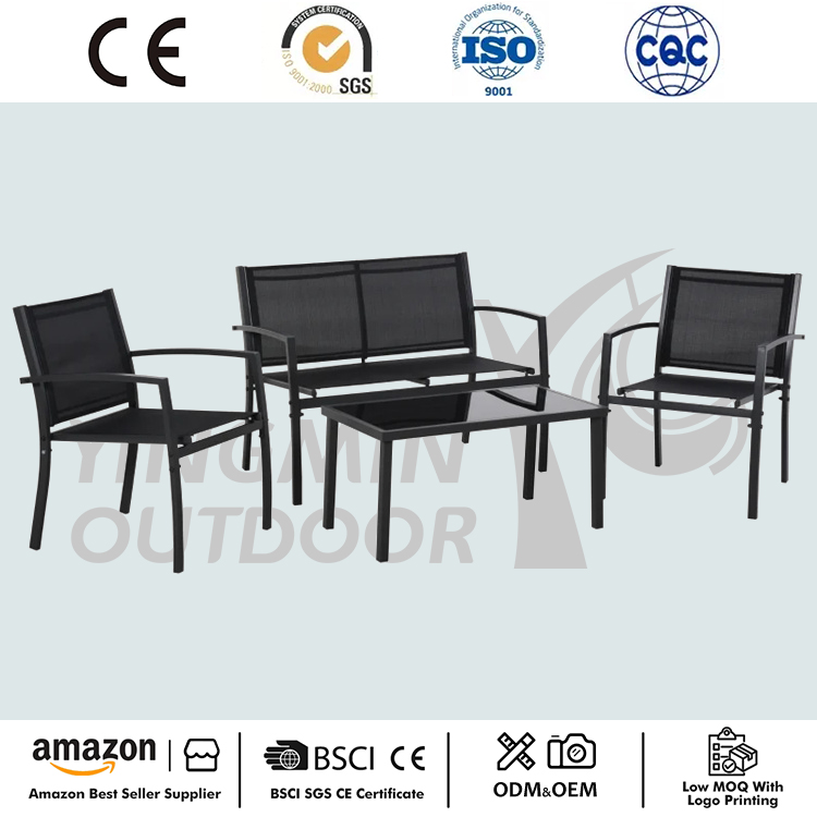 4 Phíosa Comhrá Teicstíle Set
