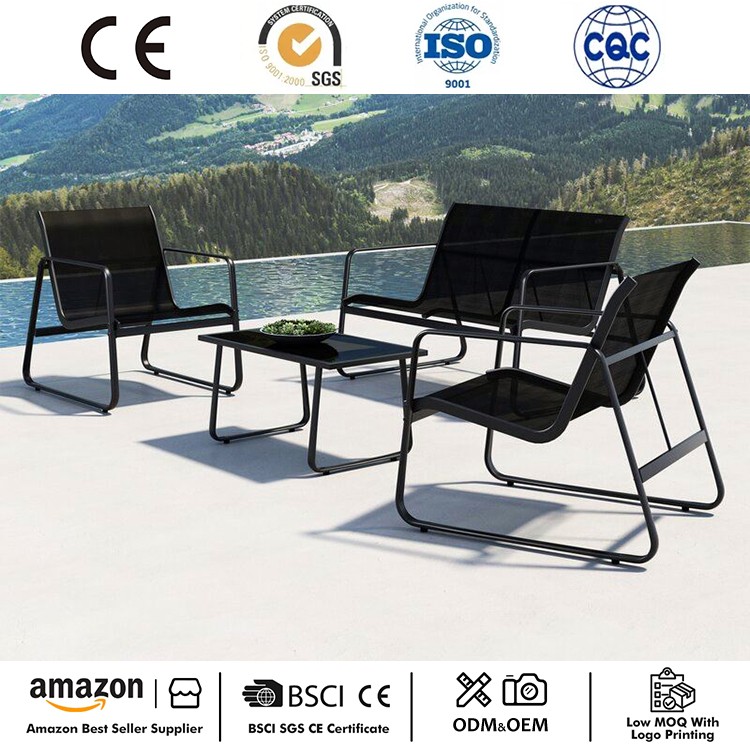 4 Píosa Patio Troscán Set