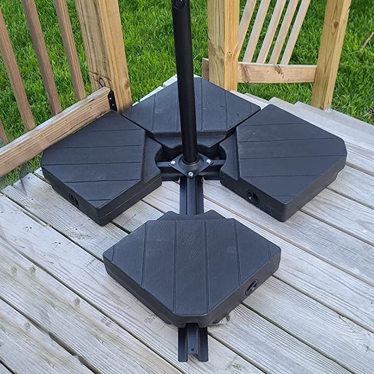 4 PCS Cantilever Bonn Umbrella Patio Crochta