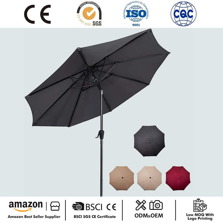 7.5FT Umbrella PATIO, 8 Easnacha