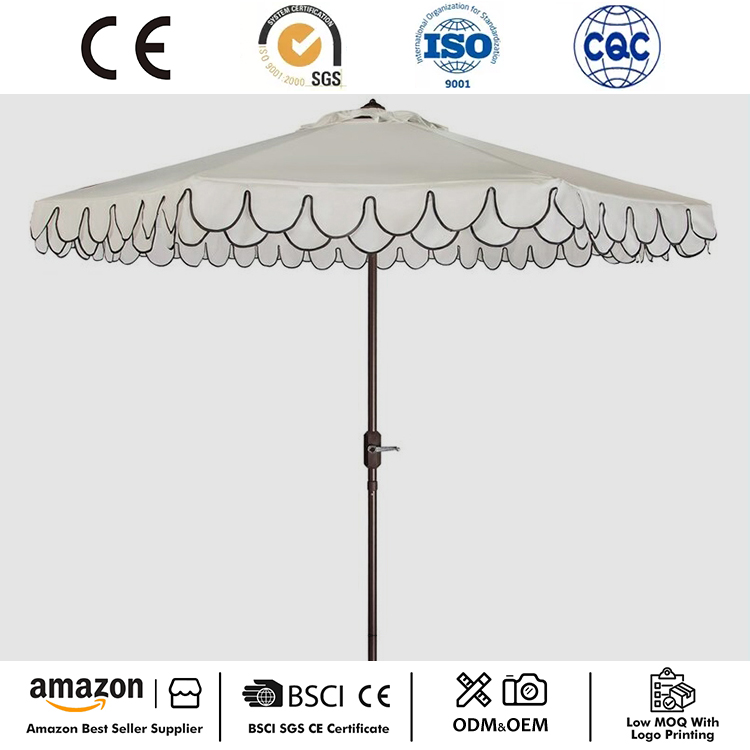 Umbrella Patio Tonnach Dúbailte 9Ft Crank