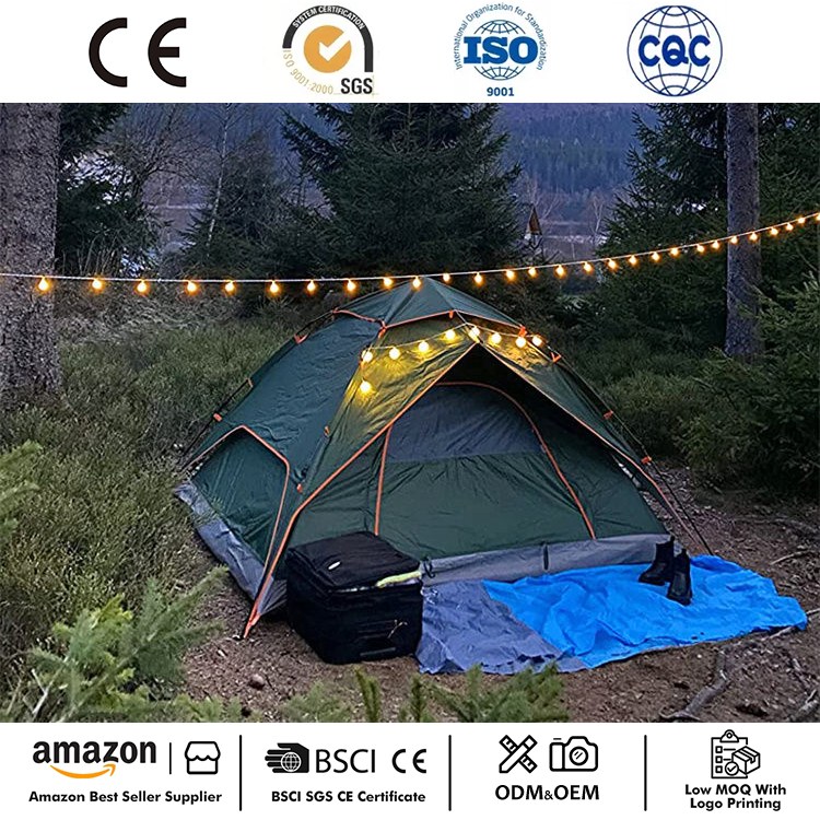 Camping Uiscedhíonach Uathoibríoch 3 Phuball 3 Duine