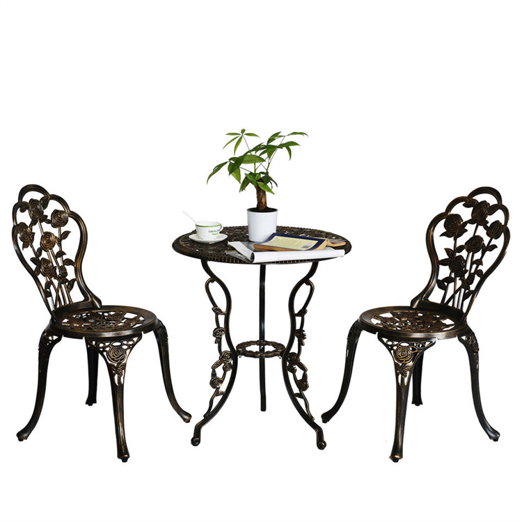 Teilgthe Alúmanam 3 Phíosa Bistro Set