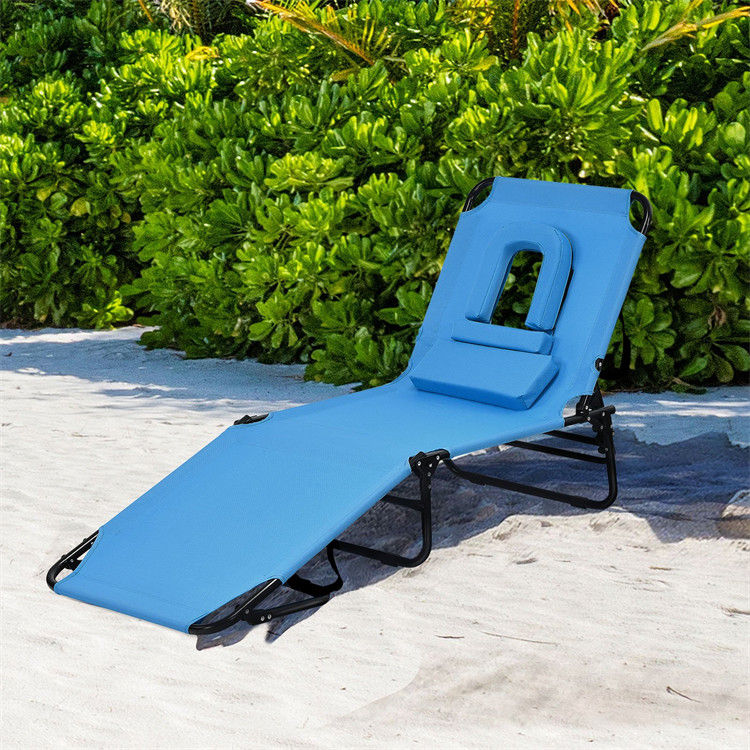 Trá Folding Allamuigh Cathaoirleach Lounge Chaise