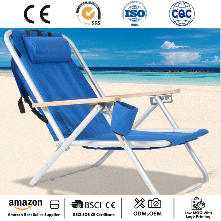 Backpack Folding Reclining Beach Cathaoirleach