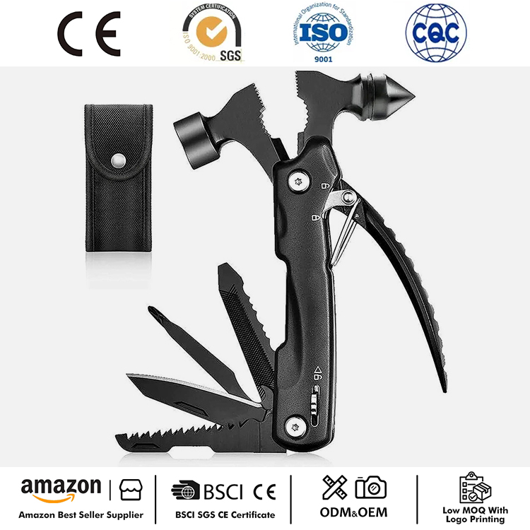 Casúr Sábháilteachta Gluaisteán Multitool Hammer