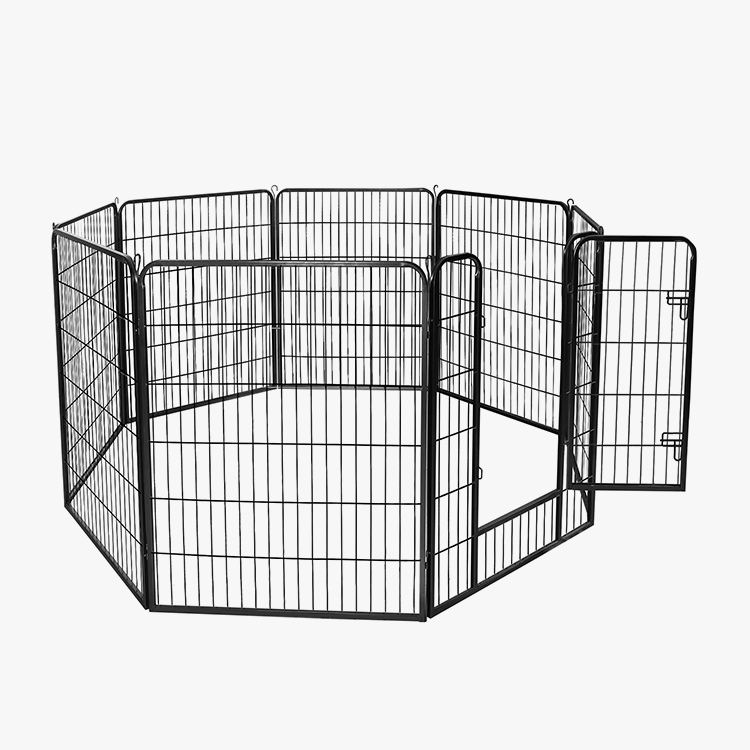 8 Painéil Fál Kennel Bacainn Miotail